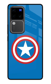 Captain America Logo Vivo V30 Pro 5G Back Cover